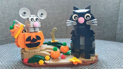 Lego Set 40570 Halloween Cat And Mouse Review