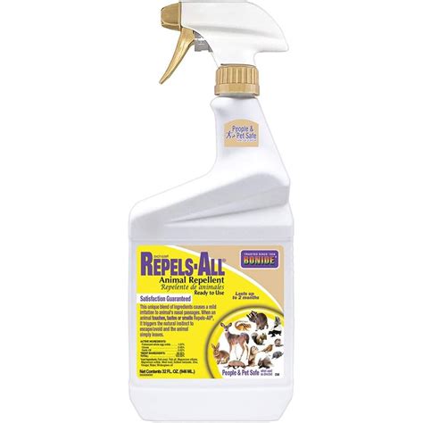 jtsp Repels-All Animal Repellent, 32 oz Ready-to-Use Spray, Outdoor