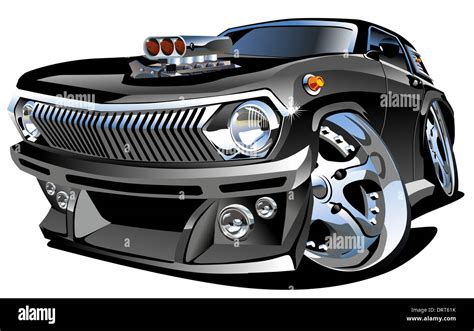 Cartoon Retro Hot Rod Stockfotos Und Bilder Kaufen Alamy