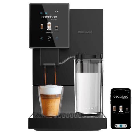 Cremmaet Compactccino Connected Black Silver Superautomatische