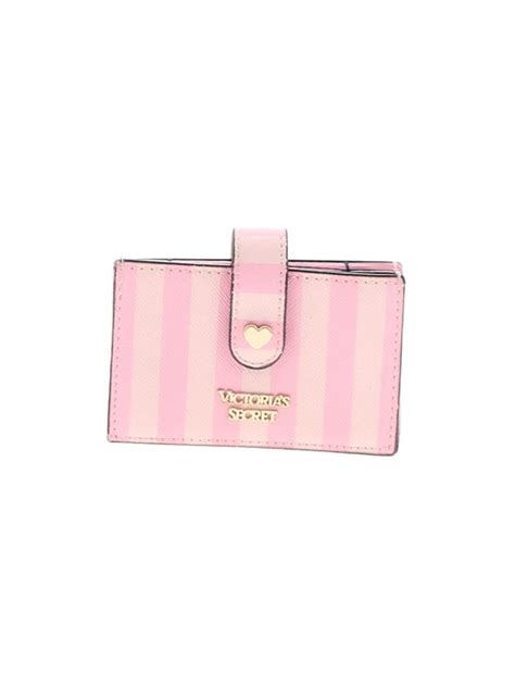 Victoria S Secret Card Holder Pink Stripes Bags In Victorias