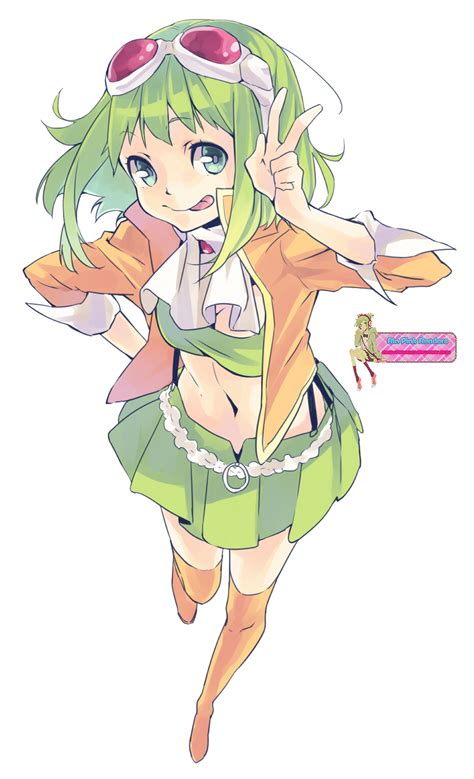 Render Gumi Megpoid By OhMyPink On DeviantArt