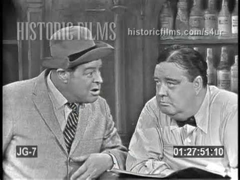 Jackie gleason frank fontaine as joe the bartender and crazy guggenheim ...