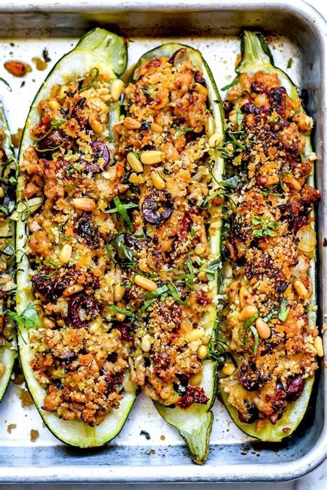 Mediterranean Zucchini Boats Easy And Healthy