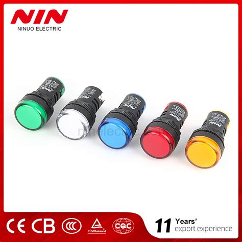 Nin High Performance Led Ac Dc V Pilot Lamp Mm Indicator Light