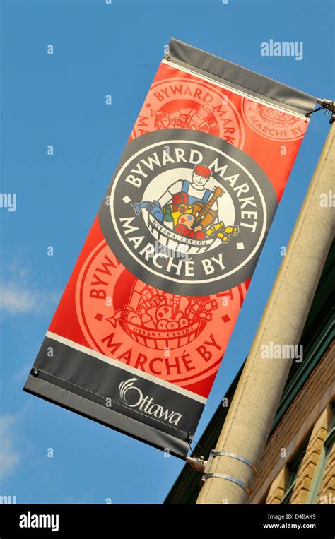 Bayward Market Shopping District Downtown Ottawa Ontario Canada