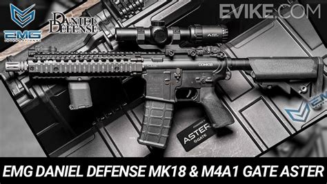 EMG Daniel Defense MK18 M4A1 SOPMOD Block II With GATE ASTER AEGs