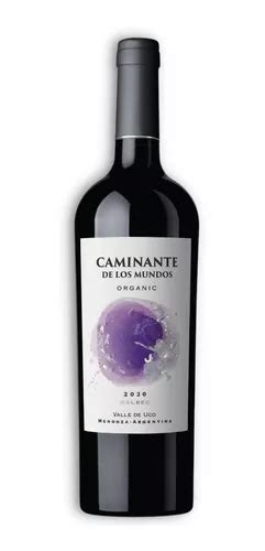 Vino Caminante De Los Mundos Org Nico Malbec Ml