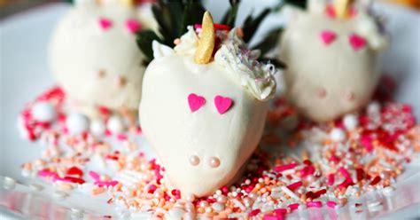 How To Make Utterly Magical Chocolate Covered Strawberry Unicorns