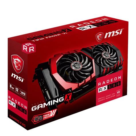 Видео карта AMD Radeon RX 580 GAMINGX 8G | Цена - JAR Computers