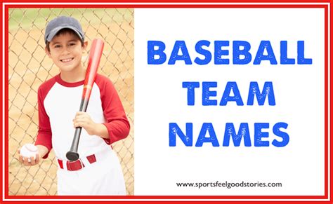 Baseball Team Names: Inspirational Ideas For Your Squad