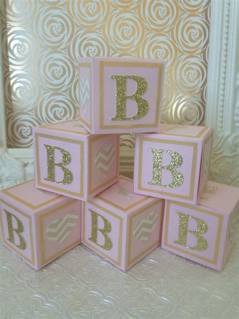 Baby Shower Con Tema De Bloques O Cubos De Beb Como Hacer Un Cubo