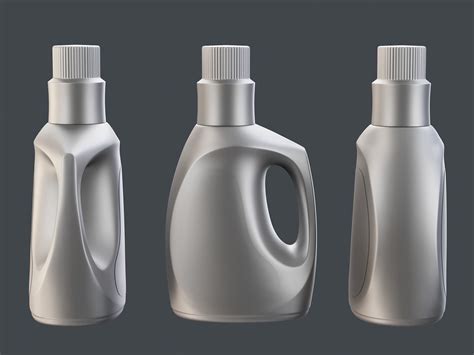 Laundry Detergent Bottle Pbr D Model Cgtrader