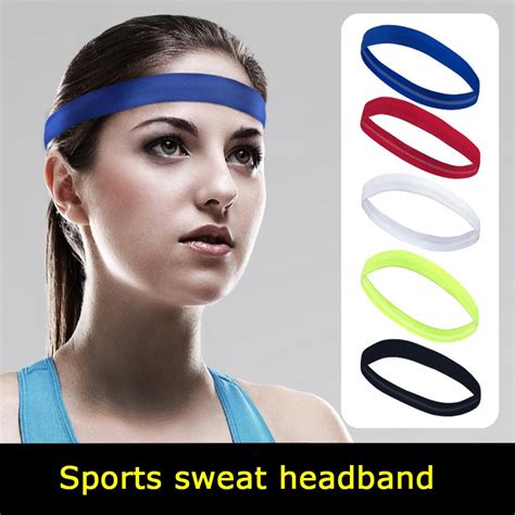 Buy Sport Headband Men Women Head Sweat Band Run Football Tennis