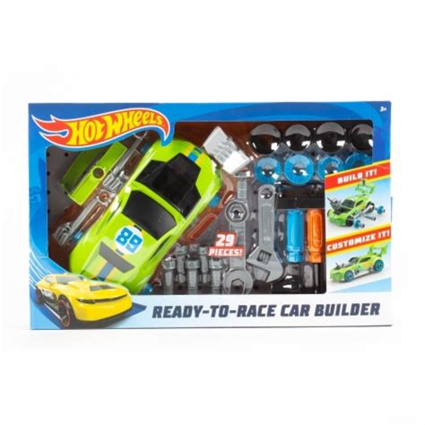 Mattel Hot Wheels Ready To Race Car Building Kit Pc Ralphs