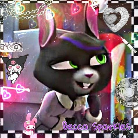 Becca Sparkles icon - talking tom and friends icons