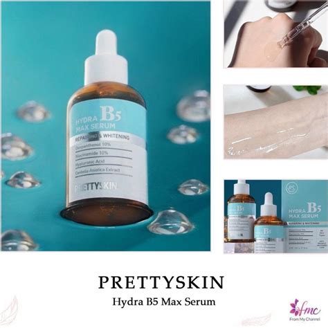 TINH CHẤT PHỤC HỒI DƯỠNG SÁNG HYDRA MAX SERUM B5 từ nhà PRETTYSKIN