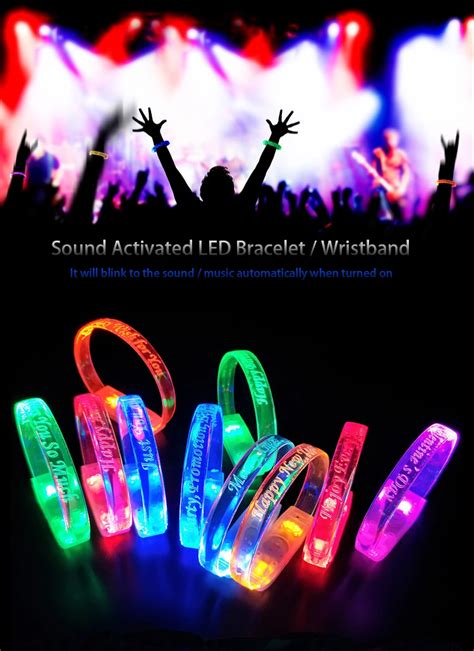 Mejores Productos Led Parpadeante Pulsera Luz Led Banda Para La