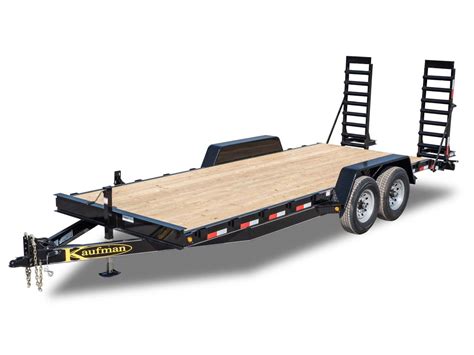 14000 GVWR Standard Wood Floor Equipment Trailer - 20 ft.