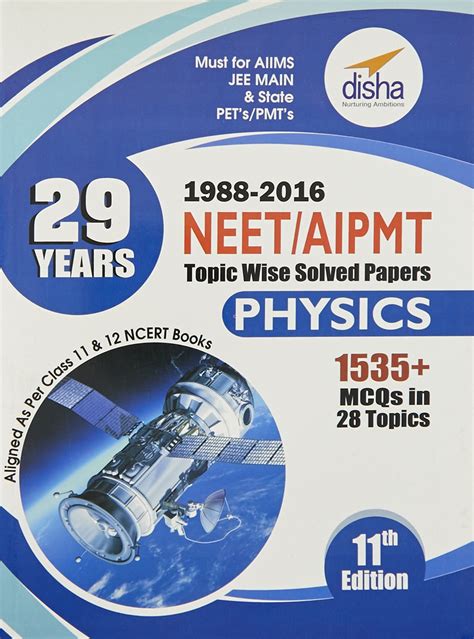 Years Neet Aipmt Topic Wise Solved Papers Physics