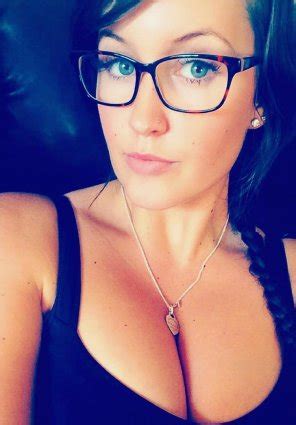 Showing Off Her Glasses Porn Pic