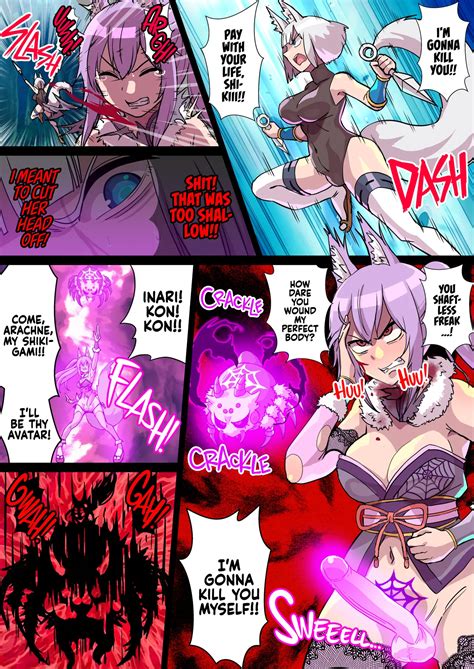 Futanari Kunoichi Nine Tails Arachne Page Nhentai Hentai Doujinshi And Manga