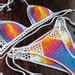 Rainbow Crochet Bikini Multicolor Crochet Swimsuit Rainbow Bathing Suit Tie Dye Bikini Top