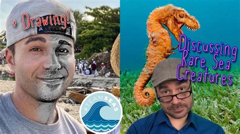 Drawing Mark Rober And Discussing Rare Sea Creatures TeamSeas YouTube