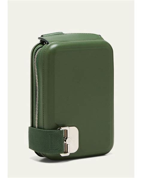 Loewe Molded Sling Crossbody Bag In Green For Men Lyst