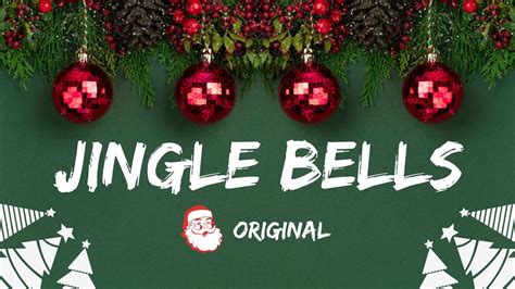 Jingle Bells Original Christmas Song With Lyrics Youtube