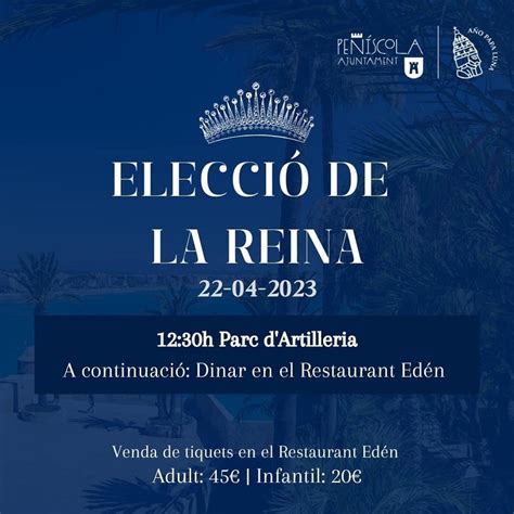 Elecció de la reina de les festes patronals de Peníscola 2023 Diari