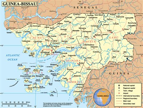Guiné-Bissau: Bandeira, Mapa e Dados Gerais - Rotas de Viagem