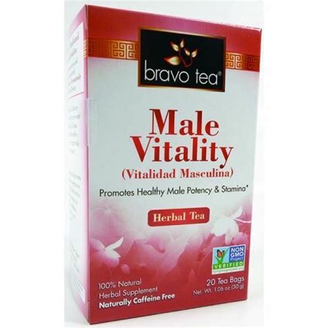 Male Vitality Tea Bags By Bravo Tea Herbs Ebay