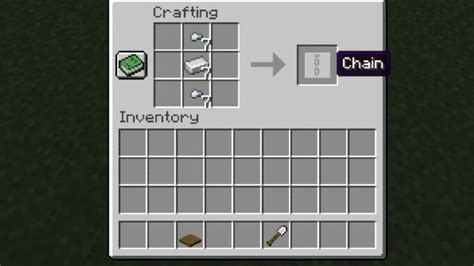 How To Make A Chain In Minecraft Diamondlobby