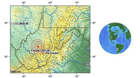 MSN Earthquake Map