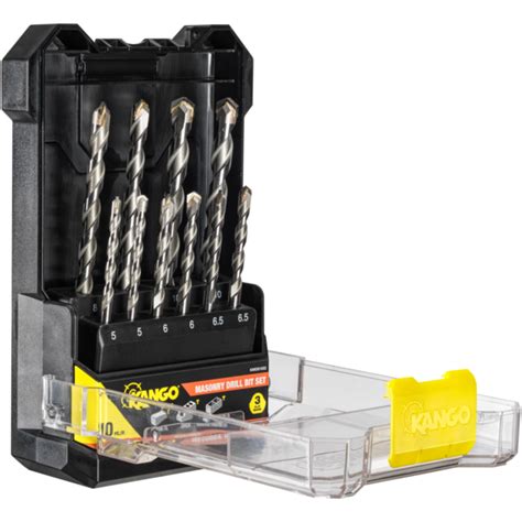 Piece Masonry Drill Bit Set Kango Kango Tools