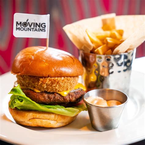 Vegan Moving Mountains Burger Now Available At Hard Rock Café London