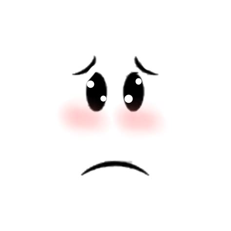 Roblox Sad Face Png