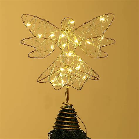 Roylvan Etoile Sapin De Noel Lampe En Forme D Ange Avec Guirlande