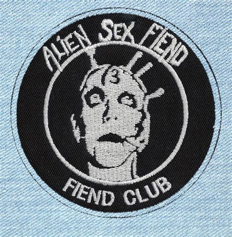 Alien Sex Fiend Small Embroidery Patch King Of Patches