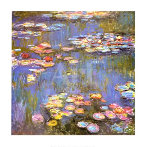 Water Lilies 1916 Art Print Claude Monet Monet Art