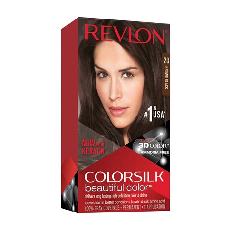 black hair dye revlon 3
