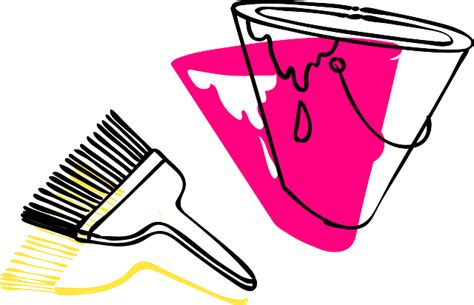paint brush paintbrush  vector graphic  pixabay