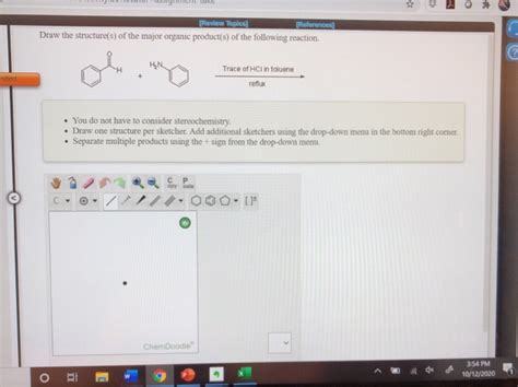 Solved Review Topica References Draw The Structure S Of Chegg