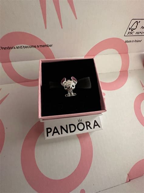 Stich Pandoras Charm En 2024 Pulsera De Pandora Joyas De Disney