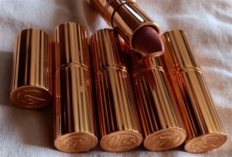 W Romantic Pink Nude Matte Lipstick Lot Of Perfect Pout Gold Luxury Oz EBay