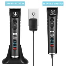 Ceenwes Tondeuse à cheveux solide pour homme rechargeable sans fil