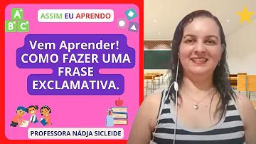 O que é frase de exclamação?