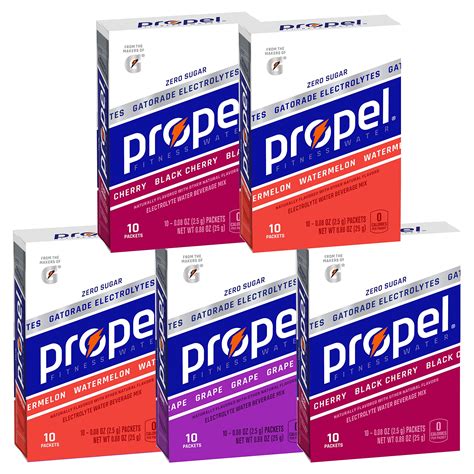 snapklikcom propel powder packets  flavor variety pack