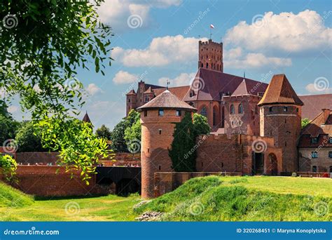 Malbork Castle Capital Of The Teutonic Order In Poland Ruined Castle